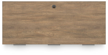 Montia Light Brown 67" Home Office Desk - H632-44 - Bien Home Furniture &amp; Electronics