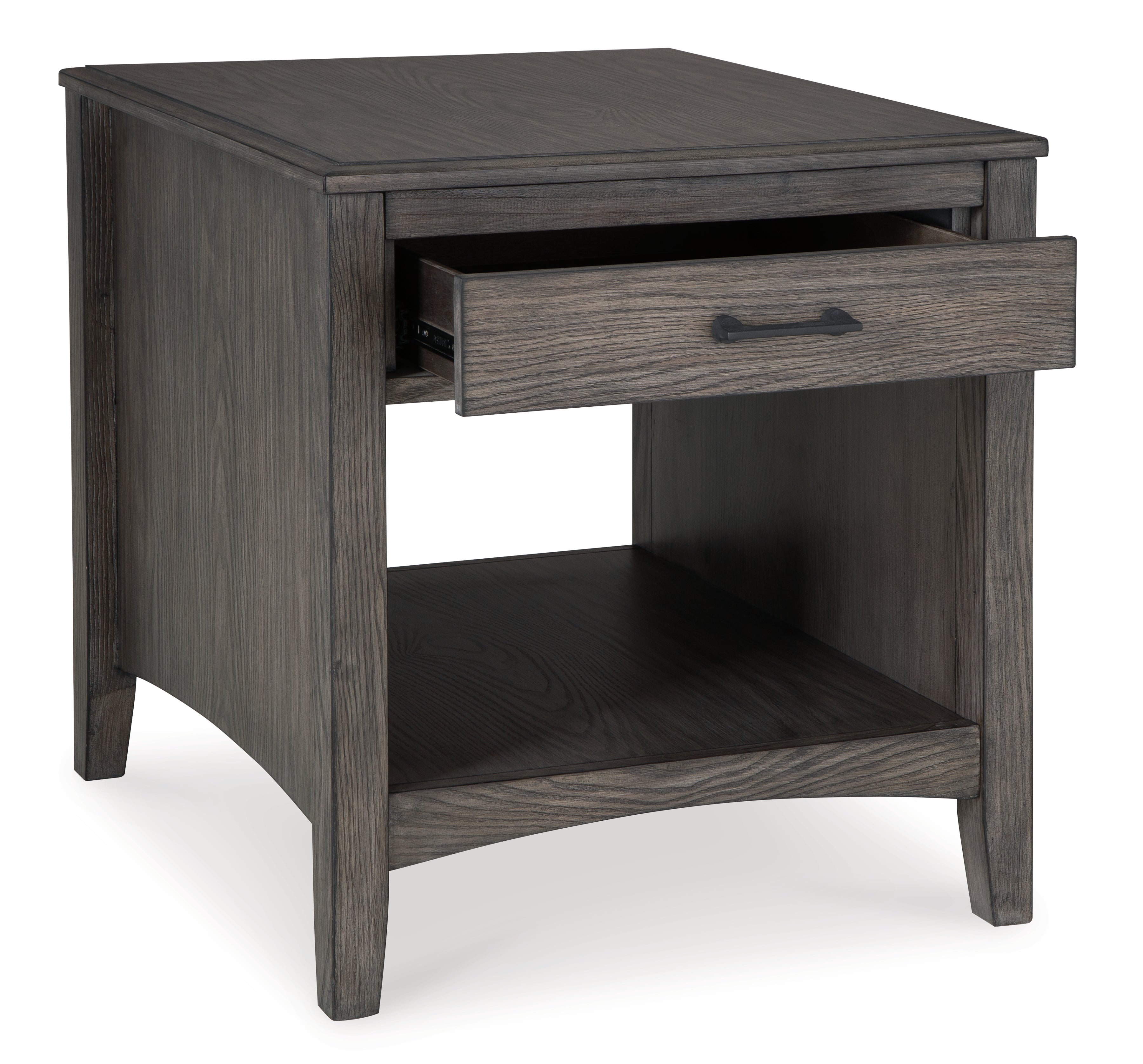 Montillan Grayish Brown End Table - T651-3 - Bien Home Furniture &amp; Electronics