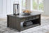 Montillan Grayish Brown Lift-Top Coffee Table - T651-9 - Bien Home Furniture & Electronics