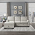 Morelia Beige LAF Storage Sleeper Sofa Chaise - 9468BE*2LC2R - Bien Home Furniture & Electronics