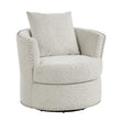 Morelia Beige Swivel Chair - 9468BE-1 - Bien Home Furniture & Electronics