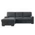 Morelia Charcoal LAF Storage Sleeper Sofa Chaise - 9468CC*2LC2R - Bien Home Furniture & Electronics