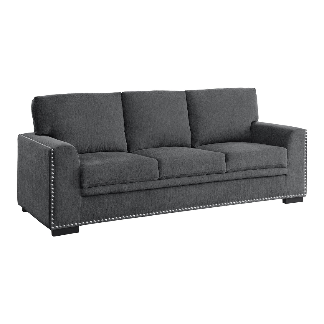 Morelia Charcoal Sofa - 9468CC-3 - Bien Home Furniture &amp; Electronics