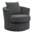 Morelia Charcoal Swivel Chair - 9468CC-1 - Bien Home Furniture & Electronics