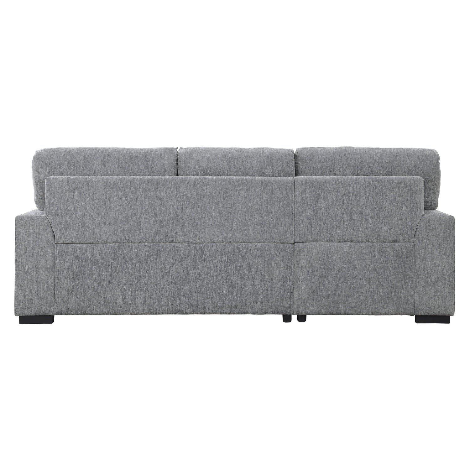 Morelia Gray LAF Storage Sleeper Sofa Chaise - 9468DG*2LC2R - Bien Home Furniture &amp; Electronics