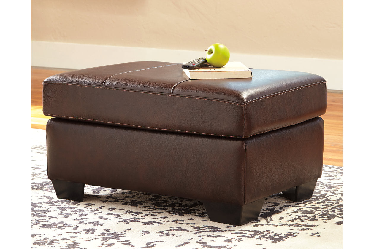 Morelos Chocolate Ottoman - 3450214 - Bien Home Furniture &amp; Electronics