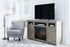 Moreshire Bisque 72" TV Stand with Electric Fireplace - SET | W100-121 | W659-68 - Bien Home Furniture & Electronics