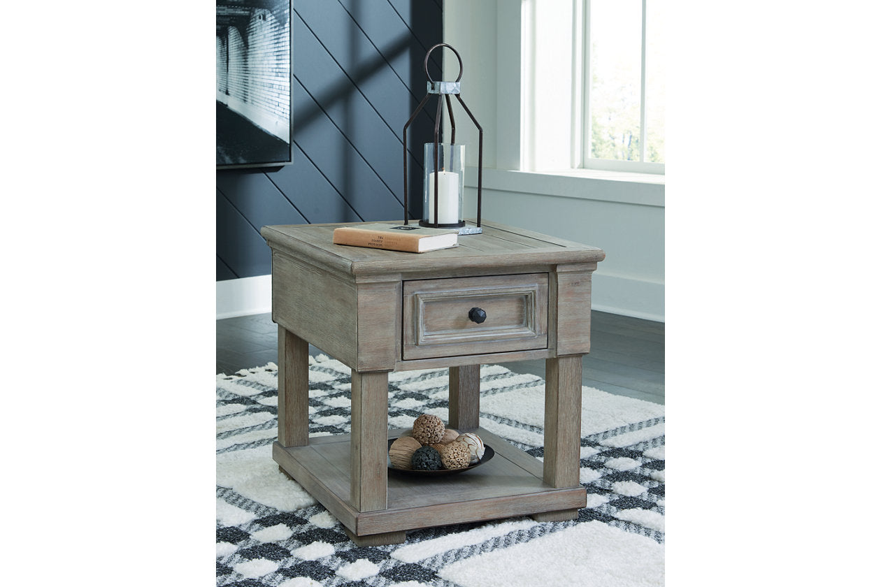 Moreshire Bisque End Table - T659-3 - Bien Home Furniture &amp; Electronics