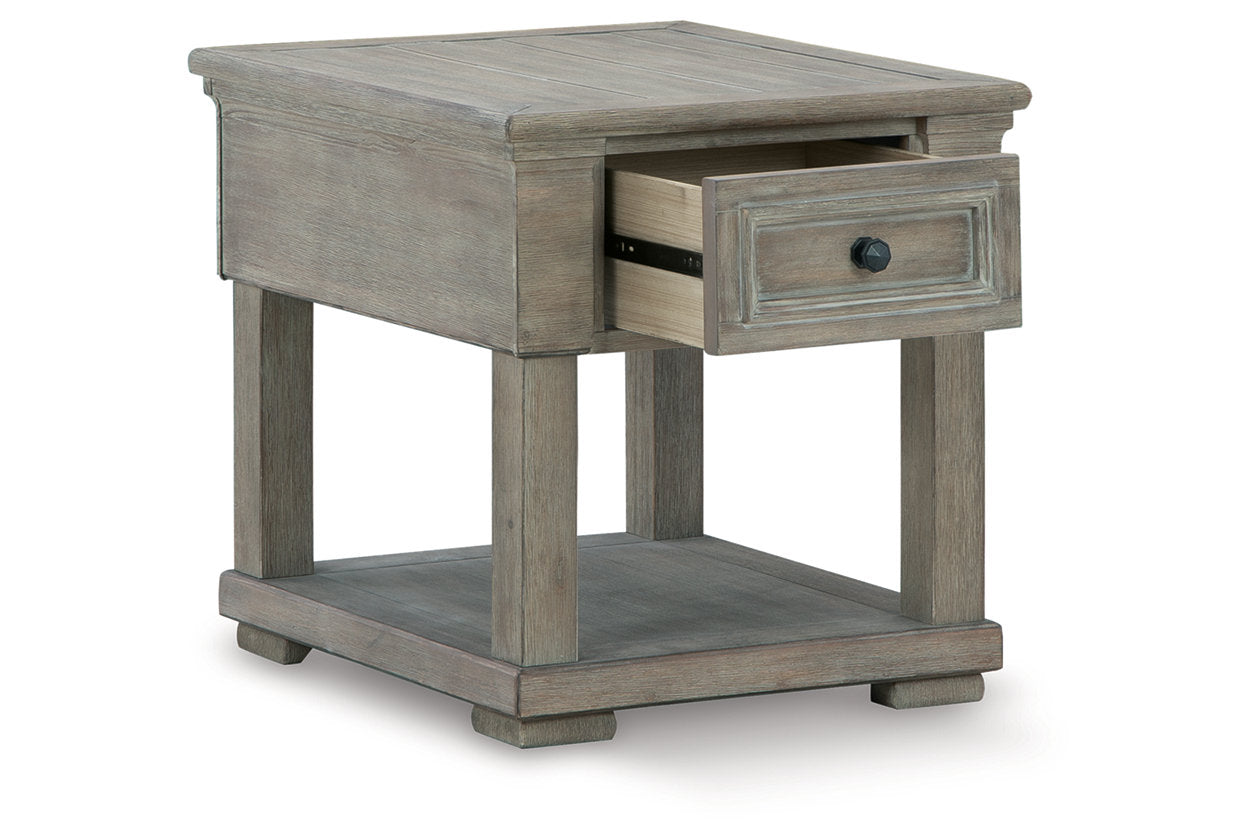 Moreshire Bisque End Table - T659-3 - Bien Home Furniture &amp; Electronics