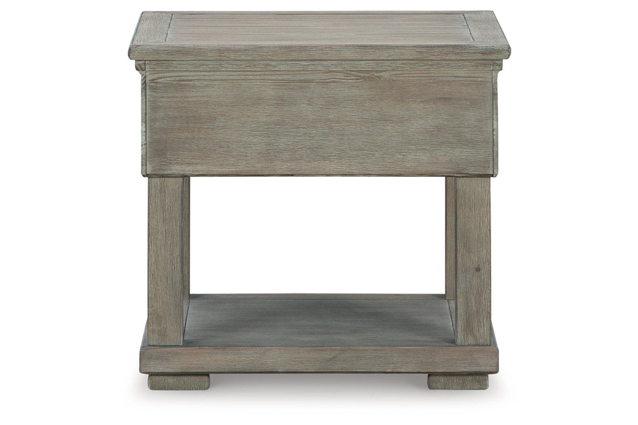 Moreshire Bisque End Table - T659-3 - Bien Home Furniture &amp; Electronics