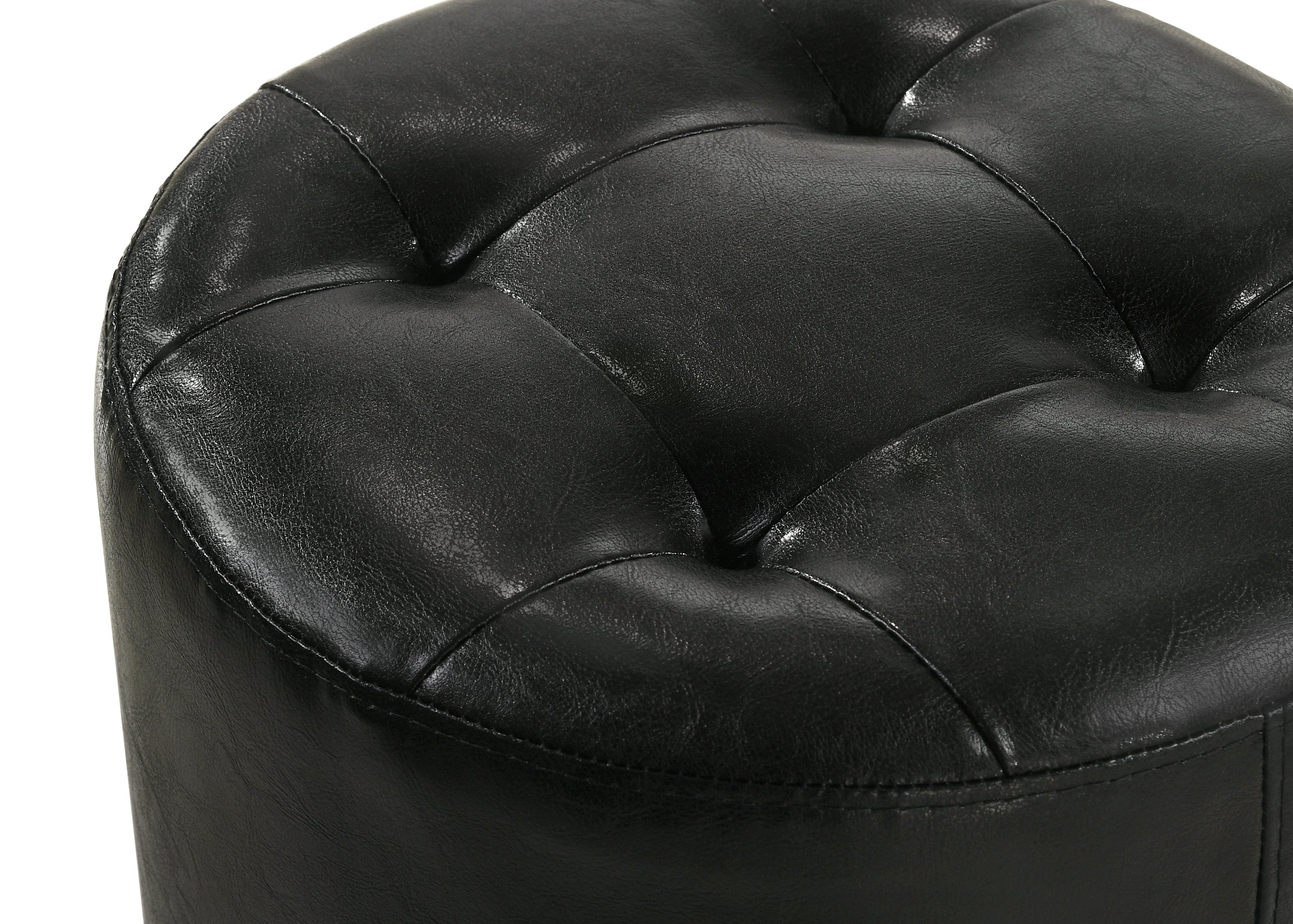 Morgan Black Round Swivel Stool - B4851BK-93 - Bien Home Furniture &amp; Electronics