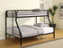Morgan Black Twin over Full Bunk Bed - 2258K - Bien Home Furniture & Electronics