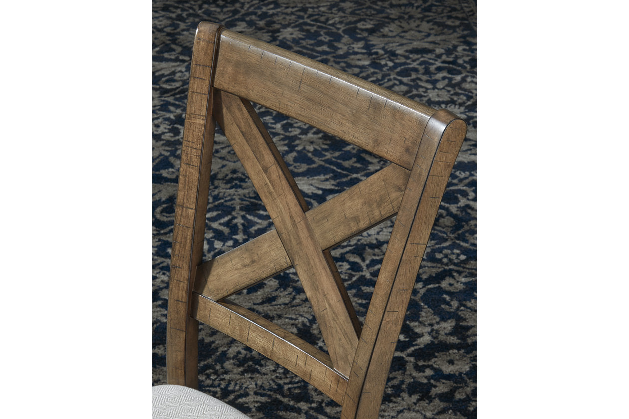 Moriville Beige Dining Chair, Set of 2 - D631-01 - Bien Home Furniture &amp; Electronics