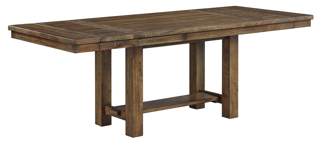 Moriville Grayish Brown Dining Extension Table - D631-45 - Bien Home Furniture &amp; Electronics