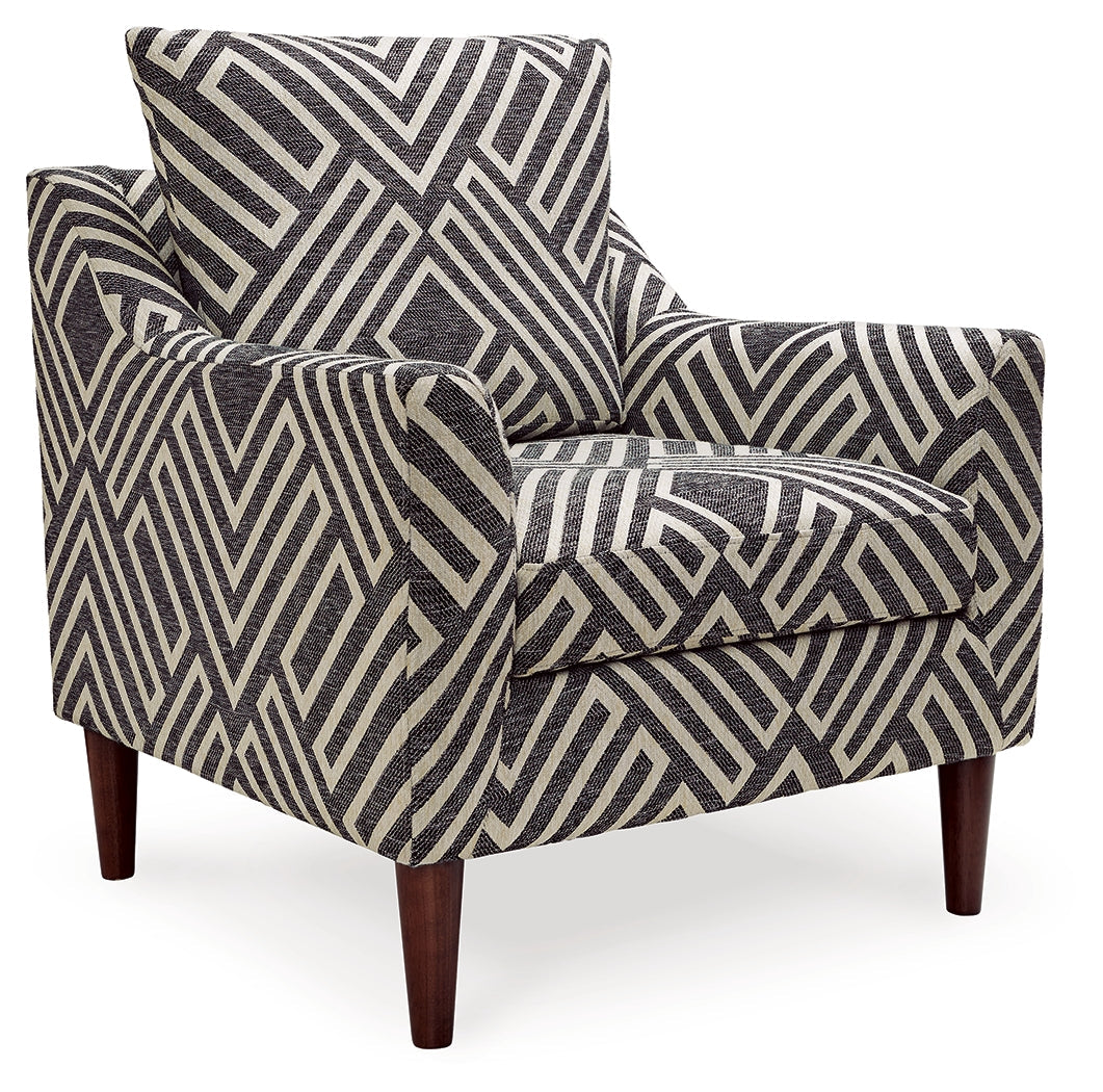 Morrilton Next-Gen Nuvella Natural/Charcoal Accent Chair - A3000641 - Bien Home Furniture &amp; Electronics