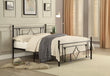 Morris Black Full Metal Platform Bed - 2051FBK-1 - Bien Home Furniture & Electronics