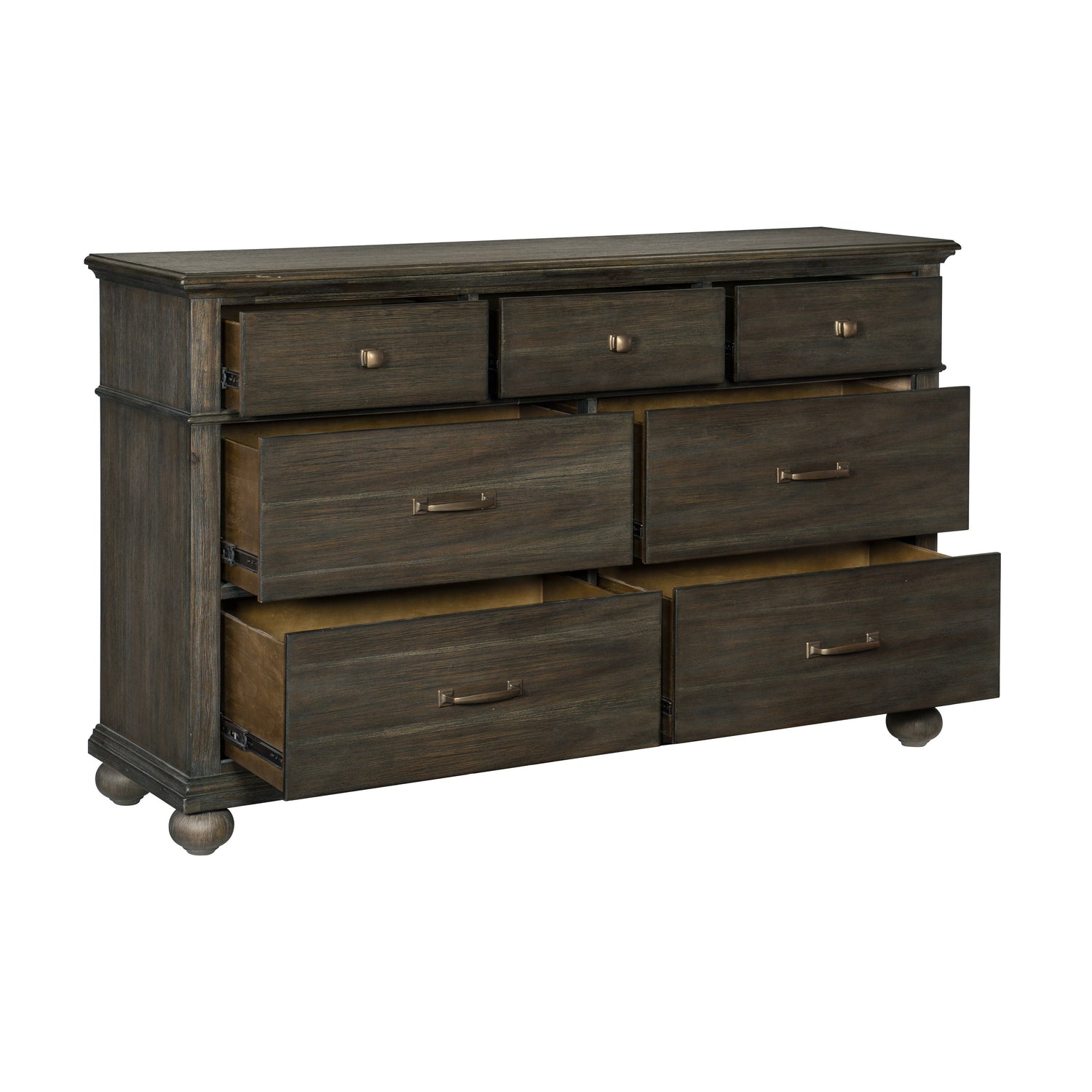 Motsinger Brown Dresser - 1400-5 - Bien Home Furniture &amp; Electronics