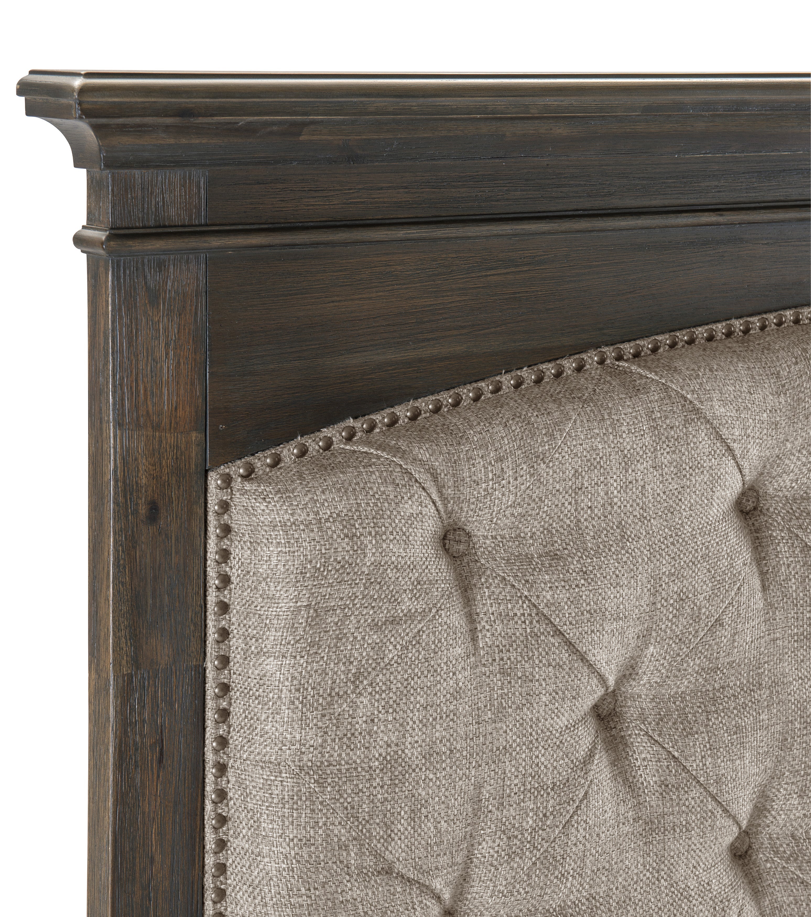 Motsinger Brown Upholstered Panel Bedroom Set - SET | 1400K-1 | 1400K-2 | 1400-3 | 1400-5 | 1400-4 - Bien Home Furniture &amp; Electronics