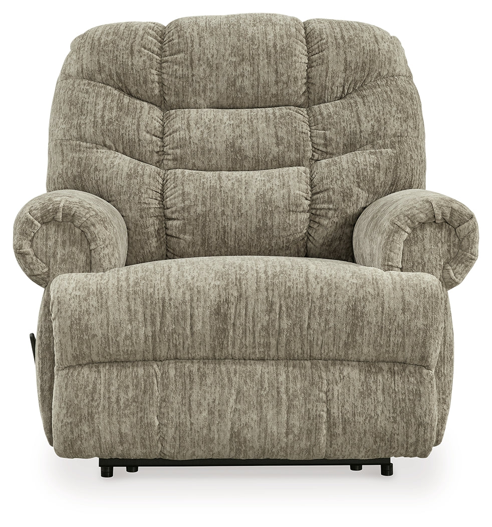 Movie Man Taupe Recliner - 6380329 - Bien Home Furniture &amp; Electronics