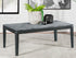 Mozzi Faux Gray Marble/Black Rectangular Coffee Table - 753518 - Bien Home Furniture & Electronics