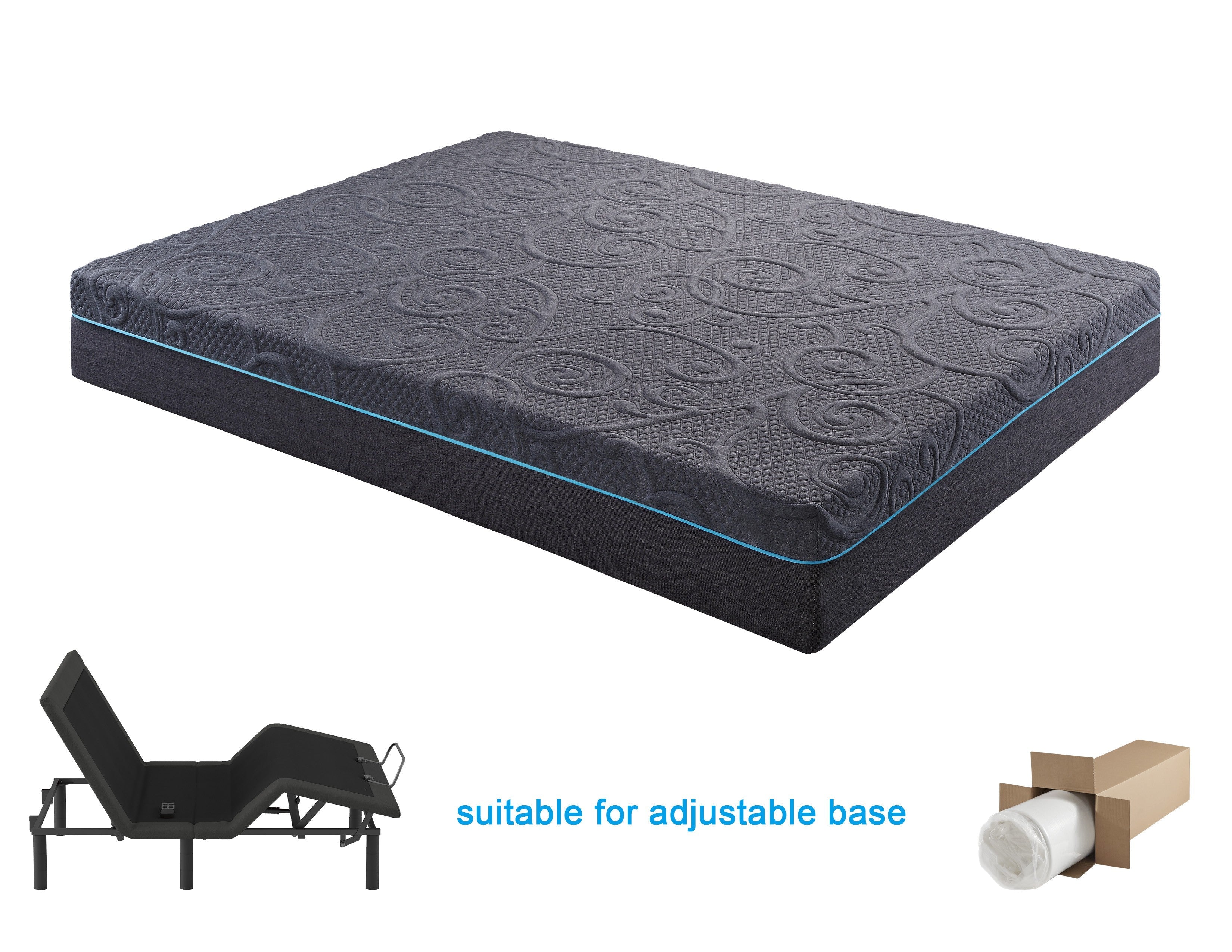 MT-H11EK 11" Eastern King Gel-Infused Memory Foam Hybrid Mattress - MT-H11EK - Bien Home Furniture &amp; Electronics