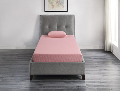 MT-PG07PKF 7" Pink Full Gel-Infused Memory Foam Mattress and Pillow Set - MT-PG07PKF - Bien Home Furniture &amp; Electronics