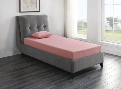 MT-PG07PKF 7" Pink Full Gel-Infused Memory Foam Mattress and Pillow Set - MT-PG07PKF - Bien Home Furniture &amp; Electronics