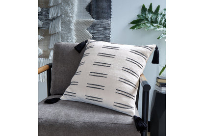 Mudderly Black/White Pillow - A1000928P - Bien Home Furniture &amp; Electronics