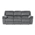 Muirfield Gray Double Reclining Sofa - 9913-3 - Bien Home Furniture & Electronics