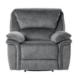 Muirfield Gray Reclining Chair - 9913-1 - Bien Home Furniture & Electronics