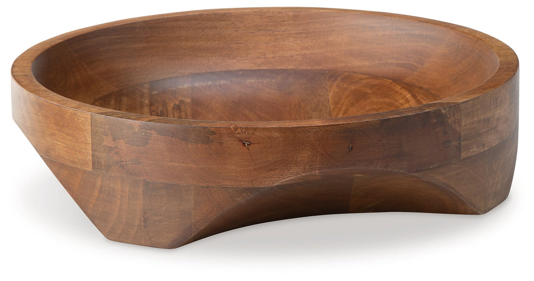 Myrtewood Natural Bowl - A2000610 - Bien Home Furniture &amp; Electronics