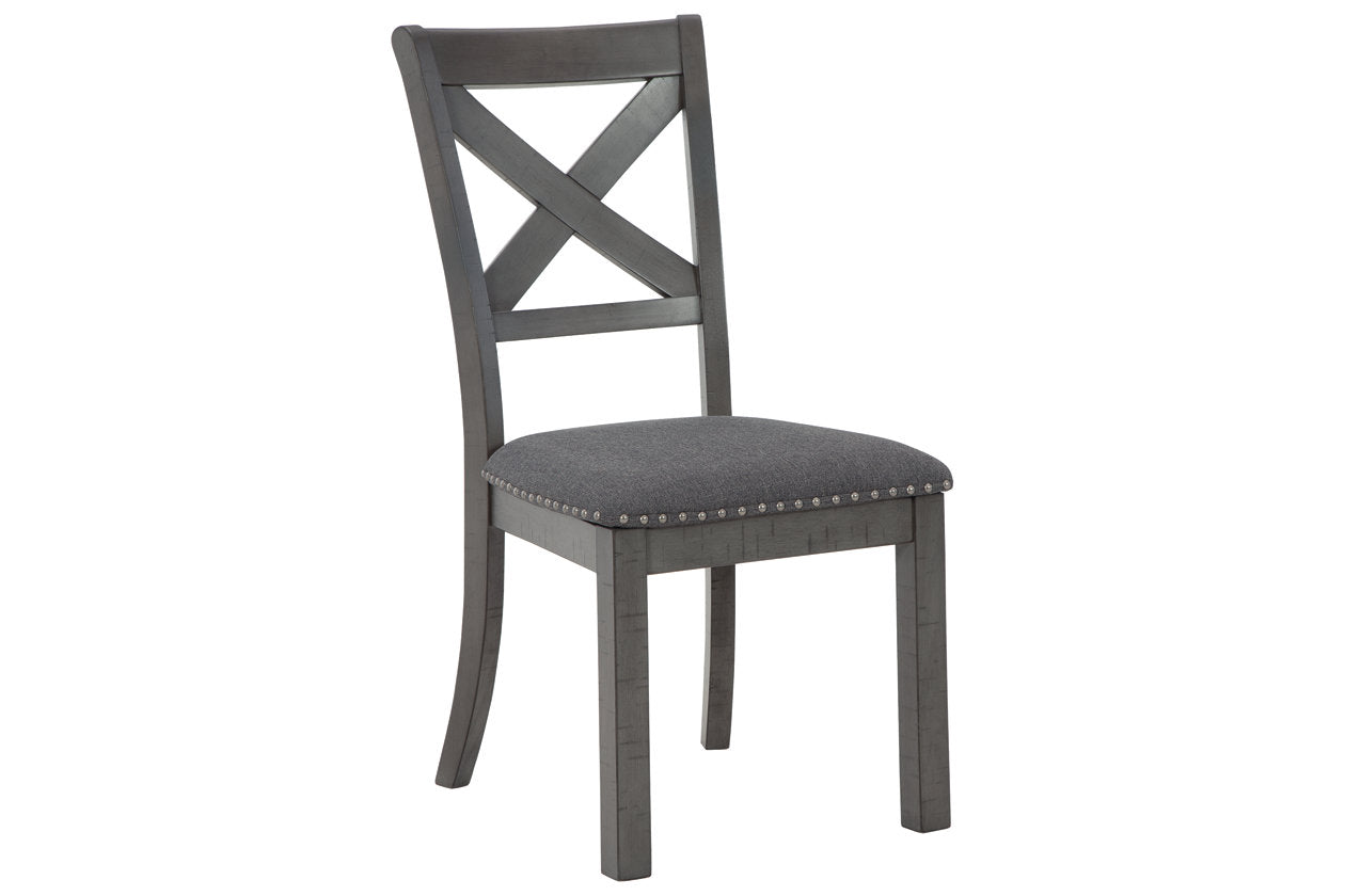 Myshanna Gray Dining Chair, Set of 2 - D629-01 - Bien Home Furniture &amp; Electronics