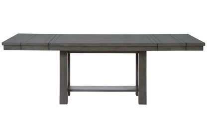 Myshanna Gray Dining Extension Table - D629-45 - Bien Home Furniture &amp; Electronics