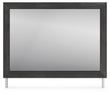 Nanforth Graphite Bedroom Mirror (Mirror Only) - B3670-36 - Bien Home Furniture & Electronics