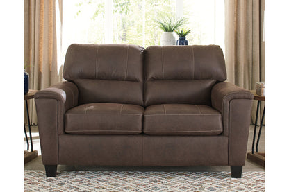 Navi Chestnut Loveseat - 9400335 - Bien Home Furniture &amp; Electronics