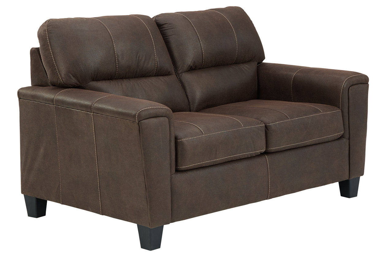 Navi Chestnut Loveseat - 9400335 - Bien Home Furniture &amp; Electronics