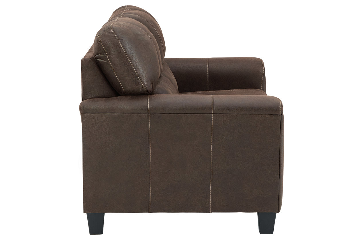 Navi Chestnut Loveseat - 9400335 - Bien Home Furniture &amp; Electronics