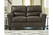 Navi Smoke Loveseat - 9400235 - Bien Home Furniture & Electronics