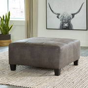 Navi Smoke Oversized Accent Ottoman - 9400208 - Bien Home Furniture & Electronics