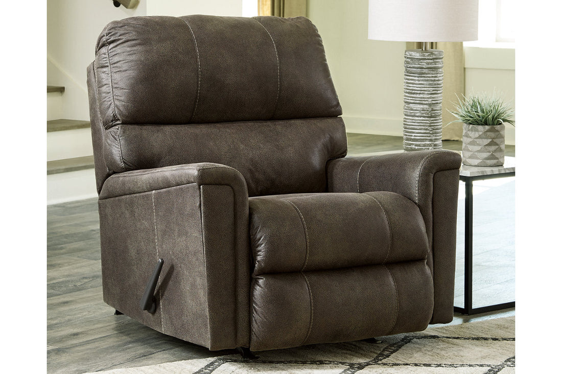 Navi Smoke Recliner - 9400225 - Bien Home Furniture & Electronics