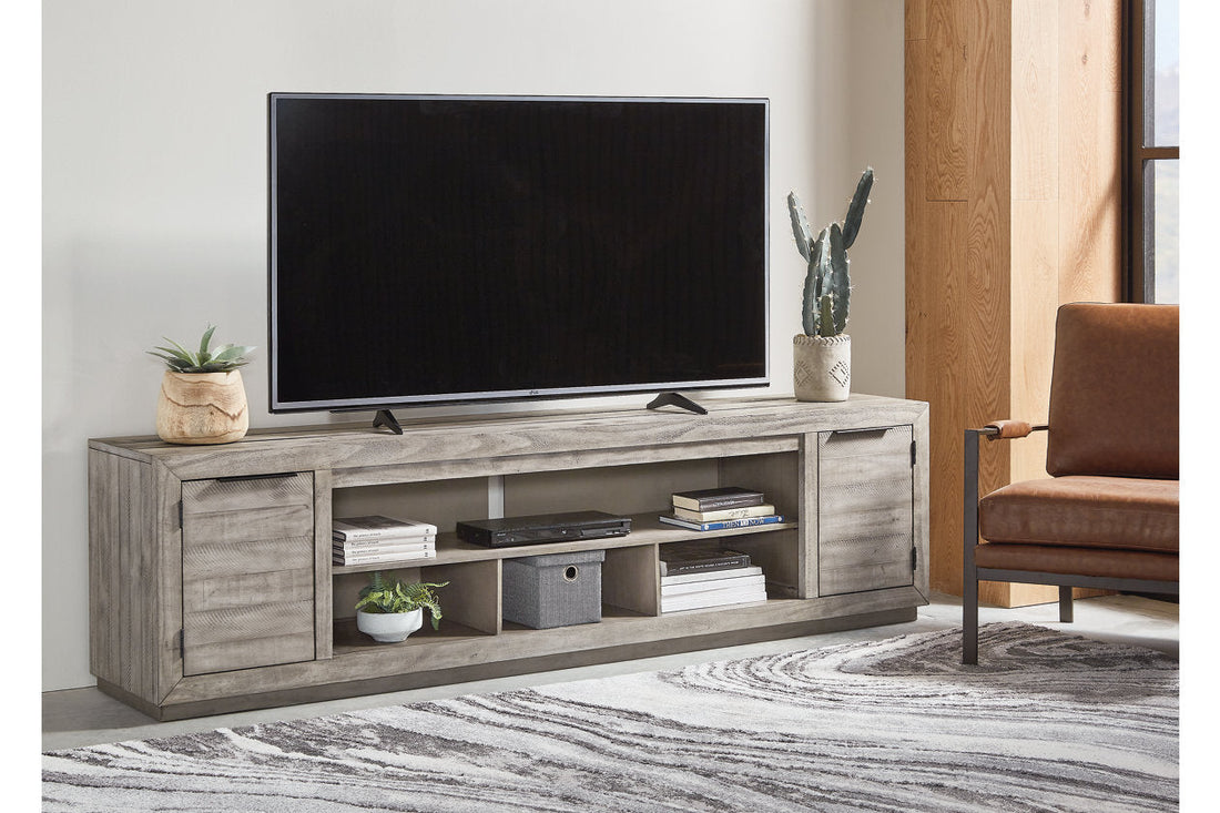 Naydell Gray 92" TV Stand - W996-78 - Bien Home Furniture & Electronics