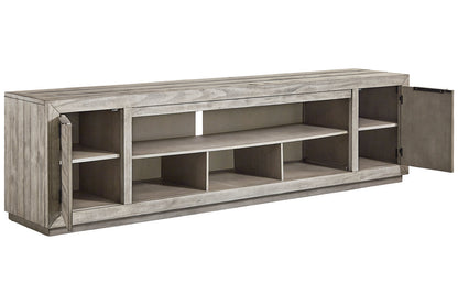 Naydell Gray 92&quot; TV Stand - W996-78 - Bien Home Furniture &amp; Electronics