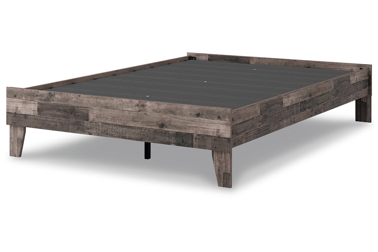 Neilsville Multi Gray Full Platform Bed - EB2120-112 - Bien Home Furniture &amp; Electronics