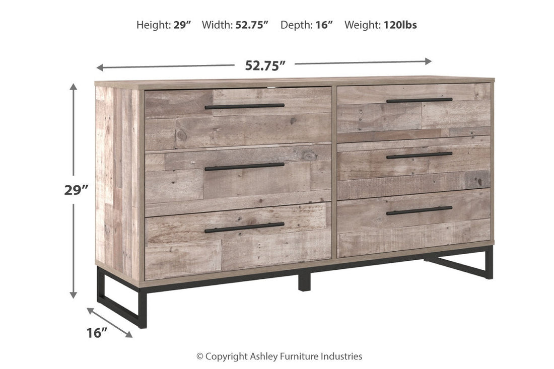 Neilsville Whitewash Dresser - EB2320-131 - Bien Home Furniture &amp; Electronics