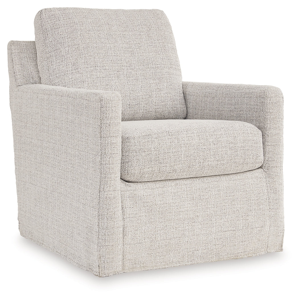 Nenana Next-Gen Nuvella Stone Swivel Glider Accent Chair - A3000644 - Bien Home Furniture &amp; Electronics