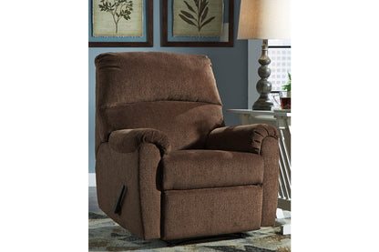 Nerviano Chocolate Recliner - 1080229 - Bien Home Furniture &amp; Electronics