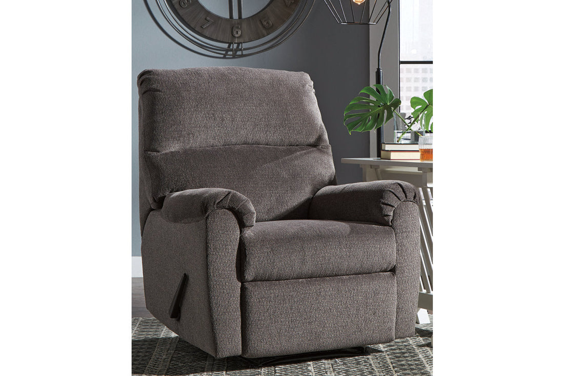 Nerviano Gray Recliner - 1080329 - Bien Home Furniture & Electronics