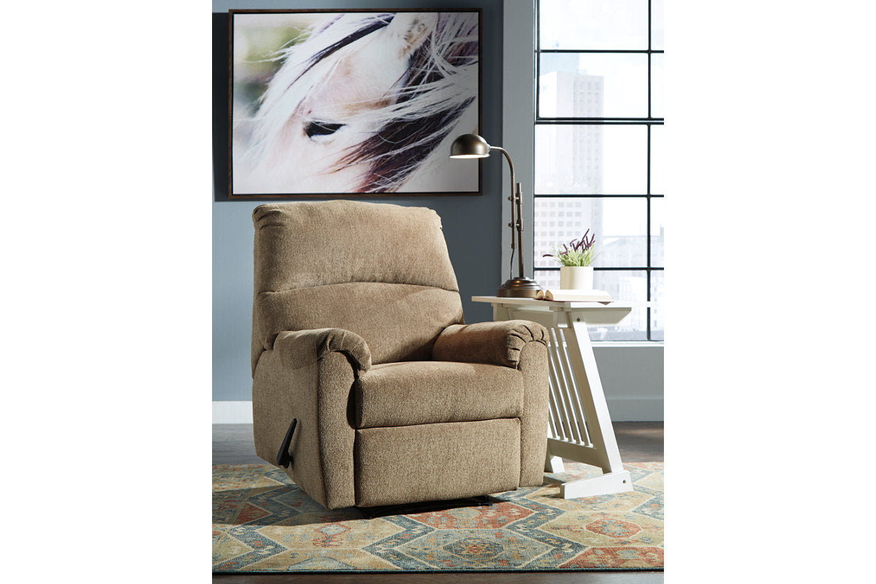 Nerviano Mocha Recliner - 1080129 - Bien Home Furniture &amp; Electronics