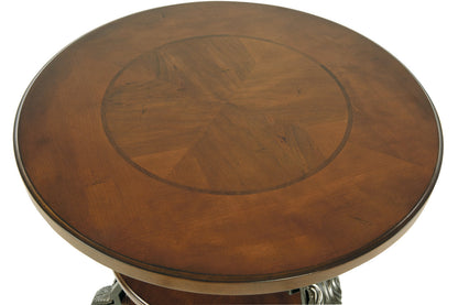 Nestor Medium Brown Chairside End Table - T517-7 - Bien Home Furniture &amp; Electronics