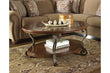Nestor Medium Brown Coffee Table - T517-0 - Bien Home Furniture & Electronics
